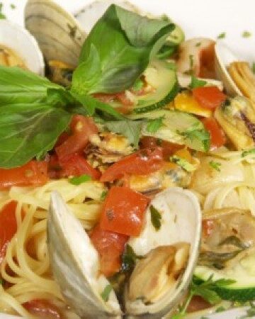 spicy linguine with clams recipe