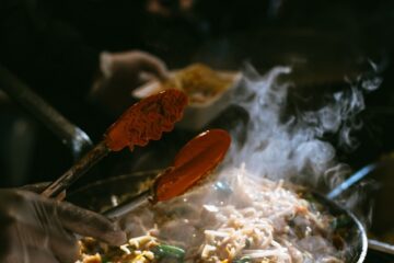 clam shrimp scallop fry