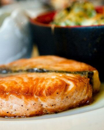 grilled salmon