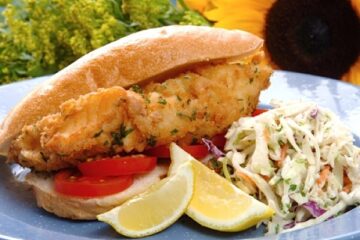 bahamian grouper sandwich