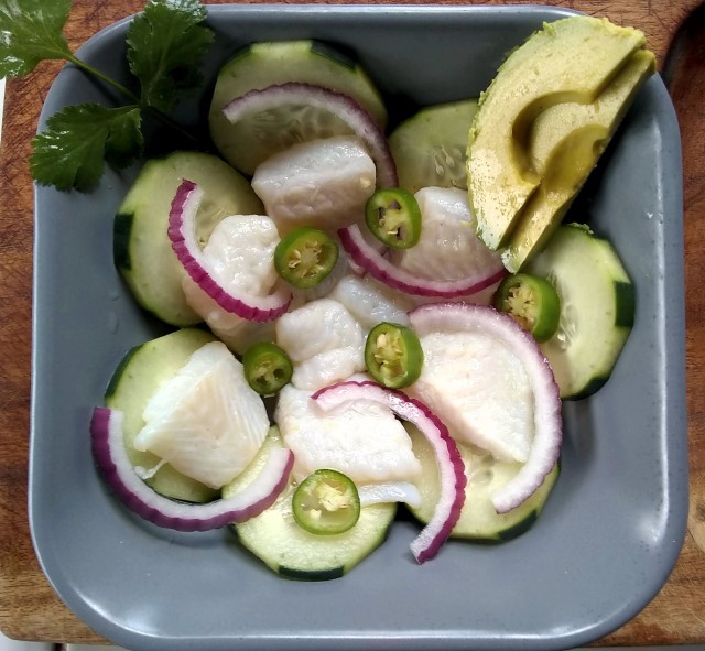 Aguachile de pescado