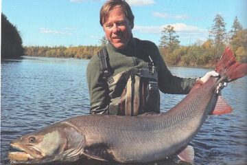 trout fishing taimen