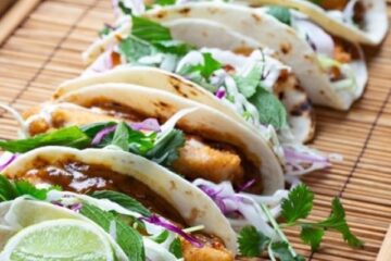 coconut tempura tacos