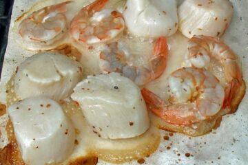 sichuan shrimp and scallops