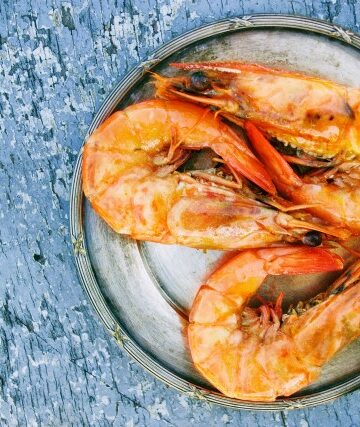 prawn plate