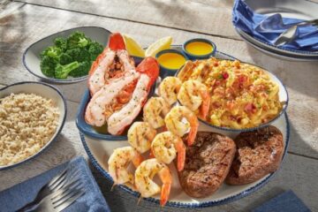 red lobster lobsterfest plate