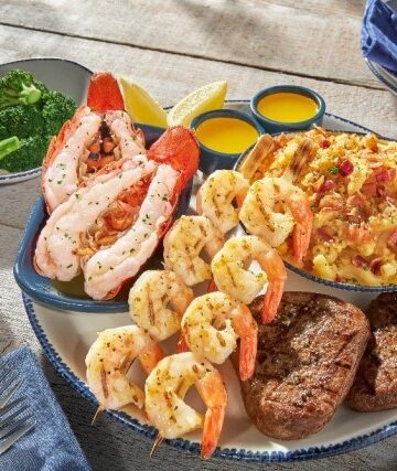 red lobster lobsterfest plate