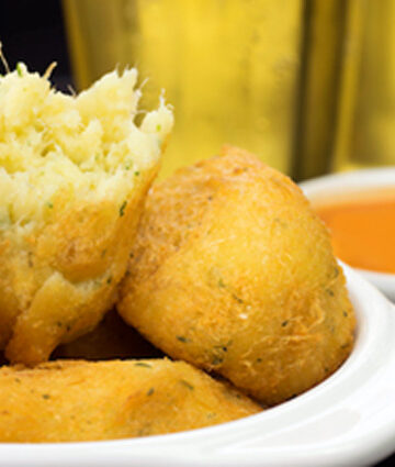 salt cod fritters