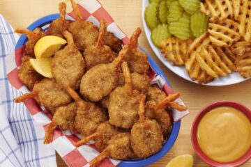 seapak southern fried shrimp and fries