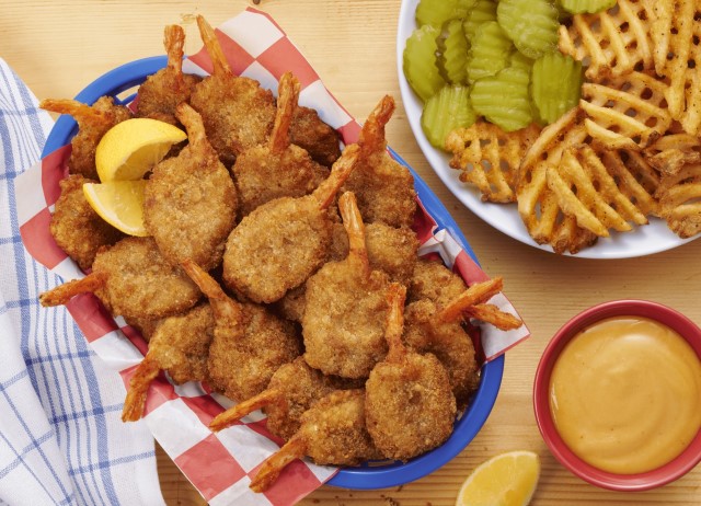 seapak southern fried shrimp and fries