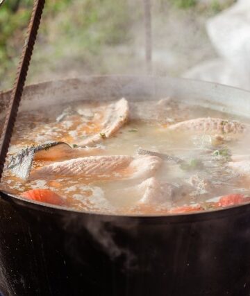 chunky tunisian fish soup recipe
