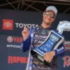 bassmaster felix victory podium