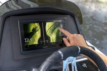 garmin fishfinder on boat